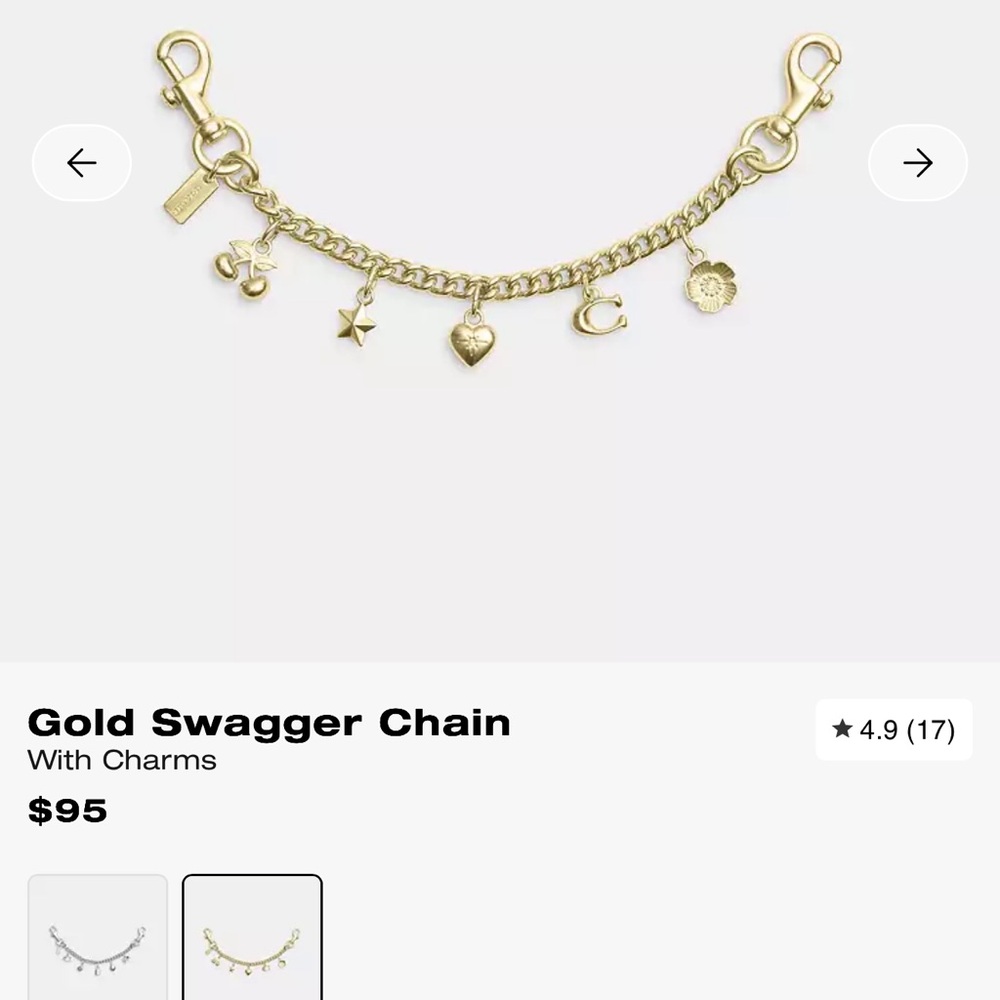 Gold swagger chain